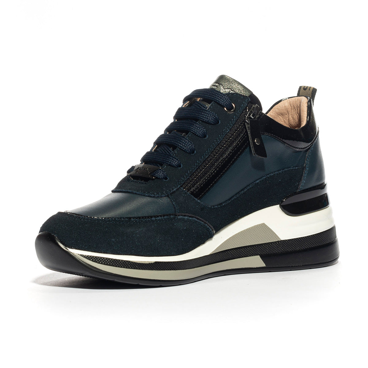 KEYS K8326 BLU BLACK Sneakers Donna 