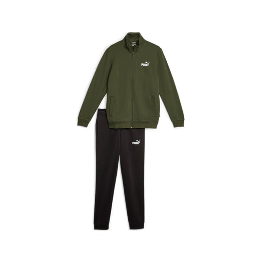 Tuta Puma  Clean Sweat Suit FL Verde Nera