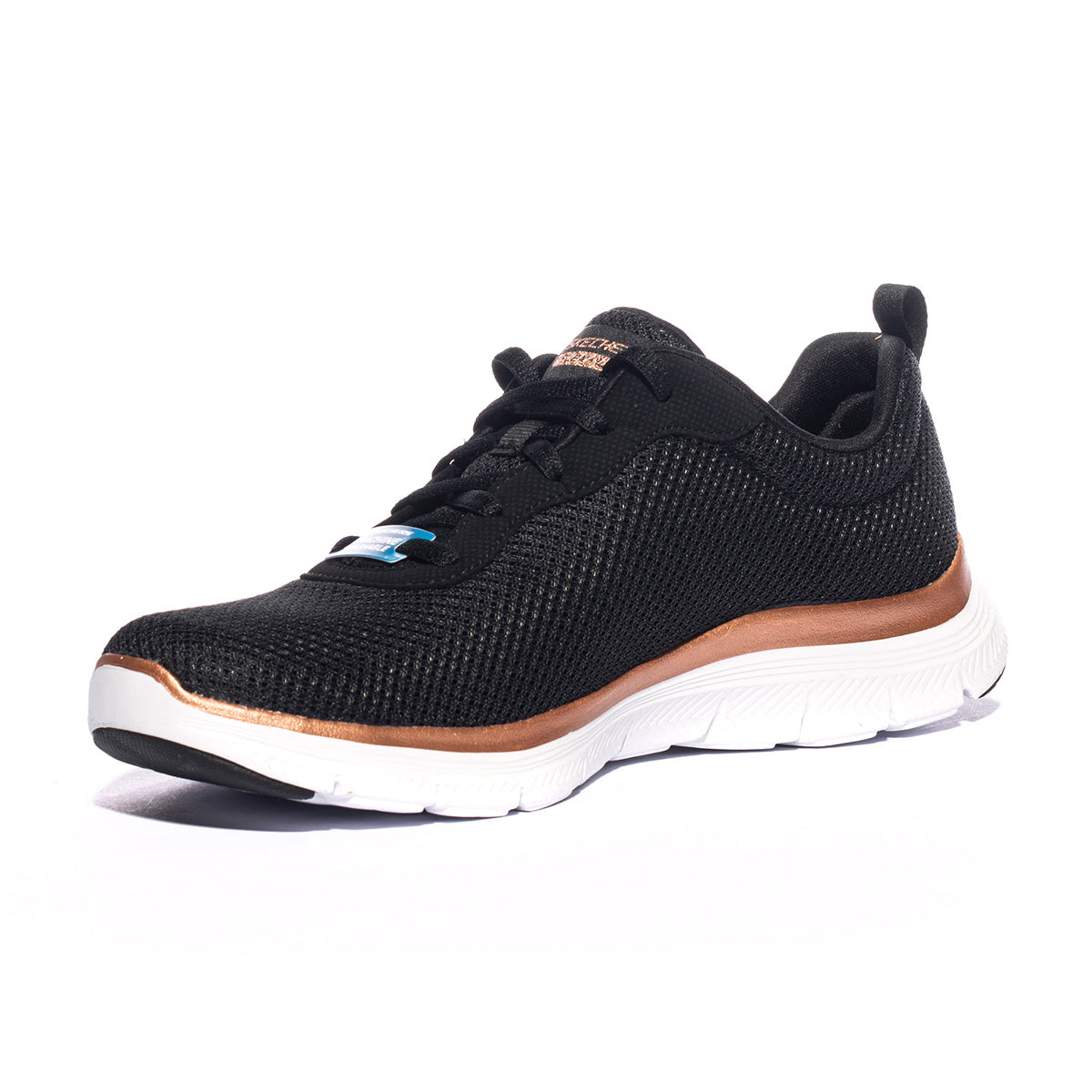 Sneakers Skechers Flex Appeal 4.0-Bril Nere