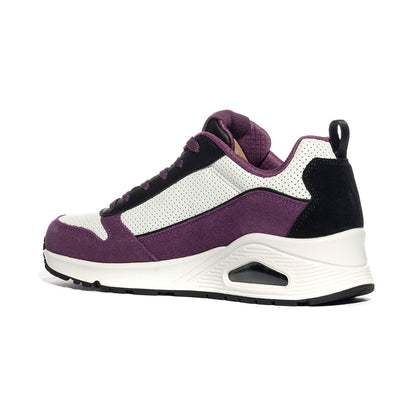 Sneakers Skechers Uno-Two Much Fun Bianche Viola