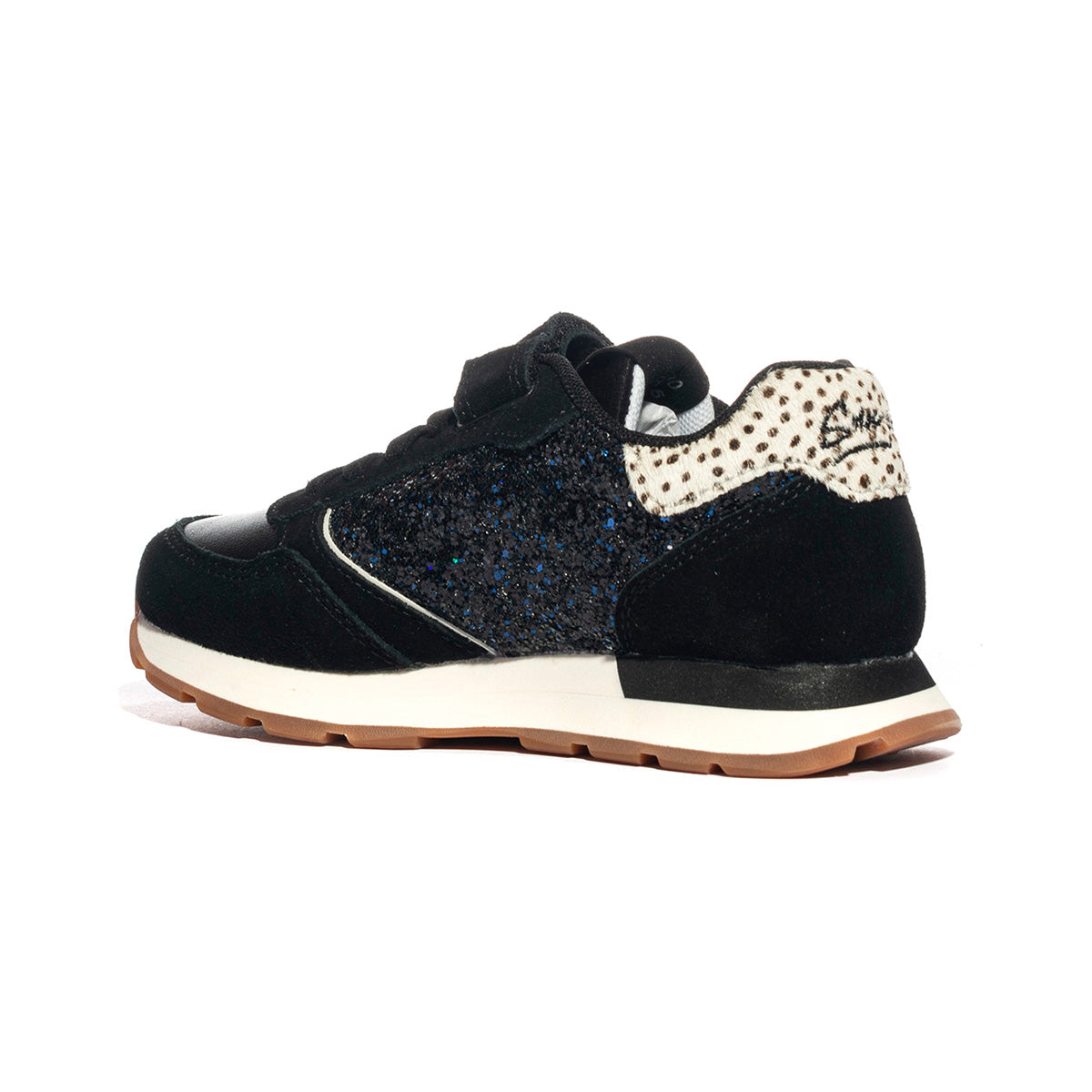 Sneakers Sun68 Z43417 Kelly big Glitter Nere