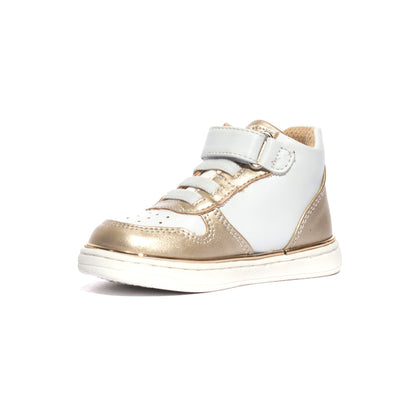 4US 43150 PLATINO WHITE Sneakers Bambina 