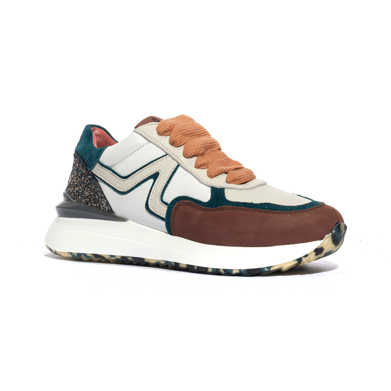 ACCADEMIA 72 AC051 PINK BEIGE WHITE Sneakers Donna 