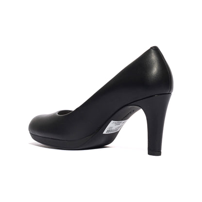 CLARKS 129359 VIOLA BLACK LEATHER Decollete Donna 