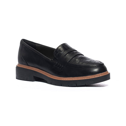 CLARKS 174452BLACK LEA