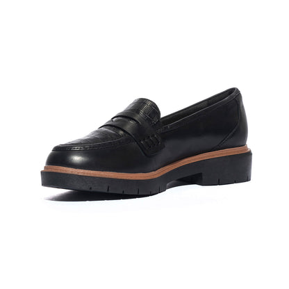 CLARKS 174452BLACK LEA