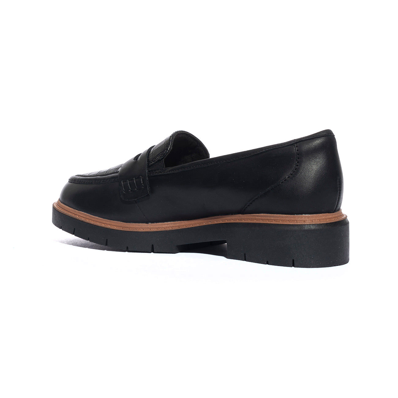 CLARKS 174452BLACK LEA