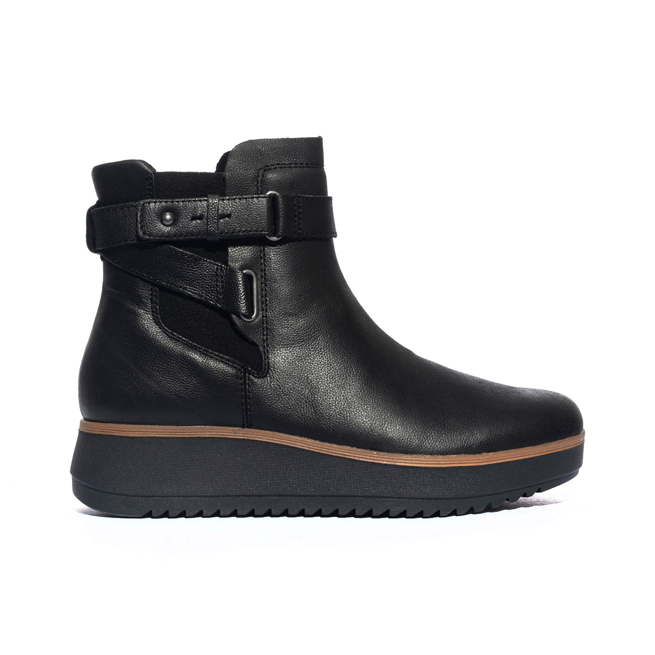 CLARKS 180102BLACK LEA