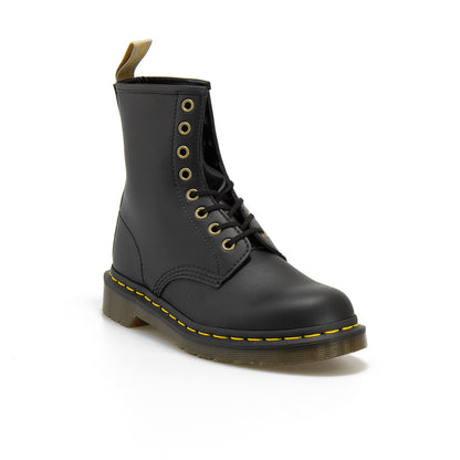 DR MARTENS 14045001 Black Felix Rub Off Anfibi Donna 