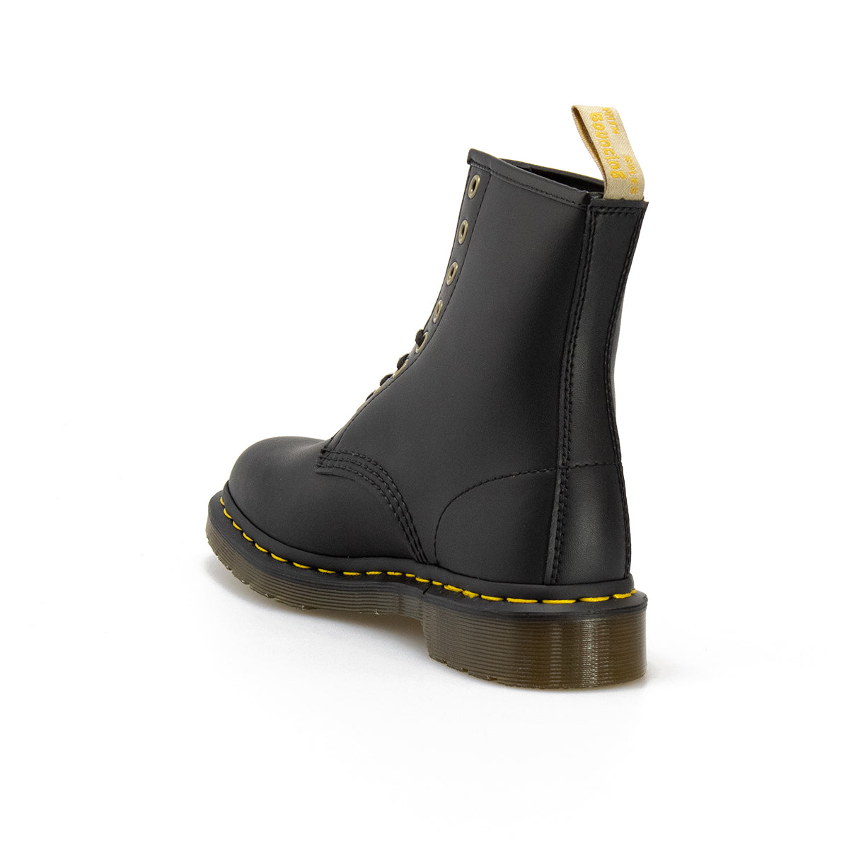 DR MARTENS 14045001 Black Felix Rub Off Anfibi Donna 
