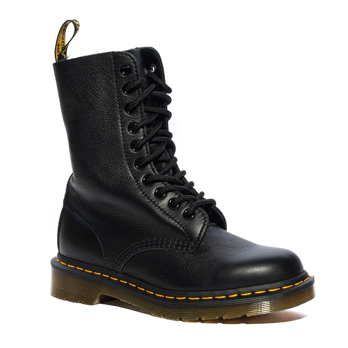DR MARTENS 22524001 Black Virginia Anfibi Donna 