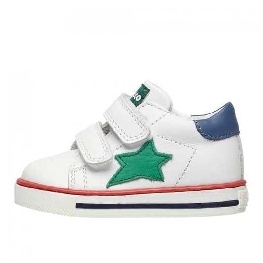 FALCOTTO 0012015350-10-1N83WHITE-GREEN-AZURE