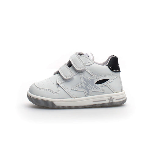FALCOTTO 0012016966-02-1N20 WHITE-BLACK Sneakers Bambino 