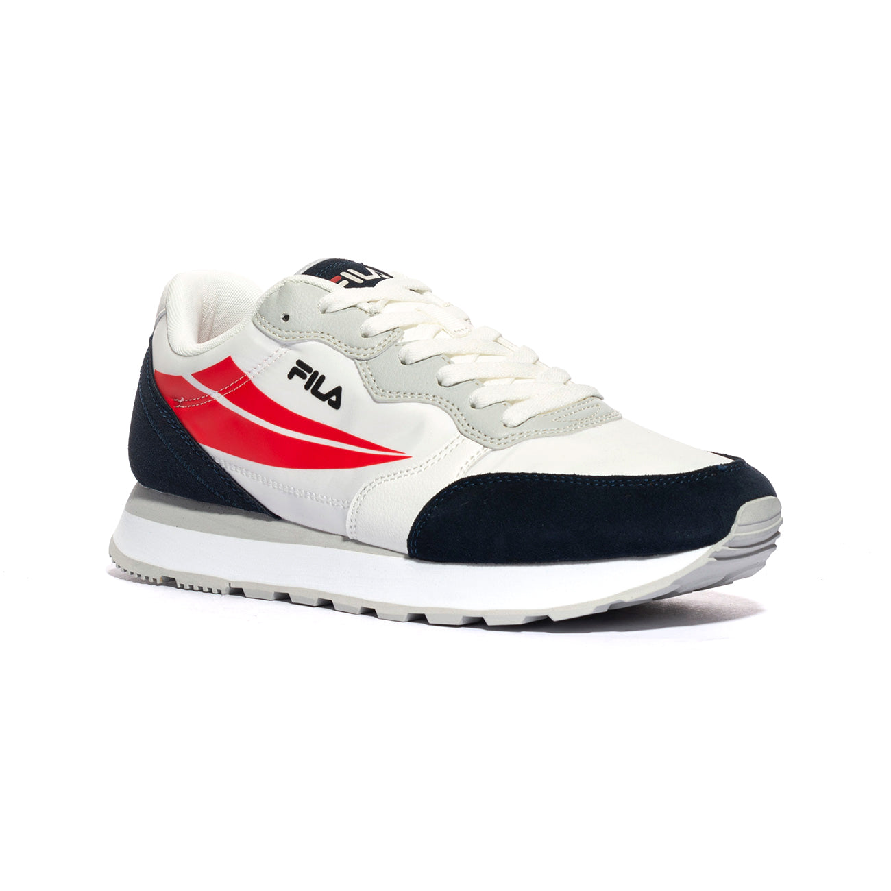 FILA FFM0380White  Navy  Red