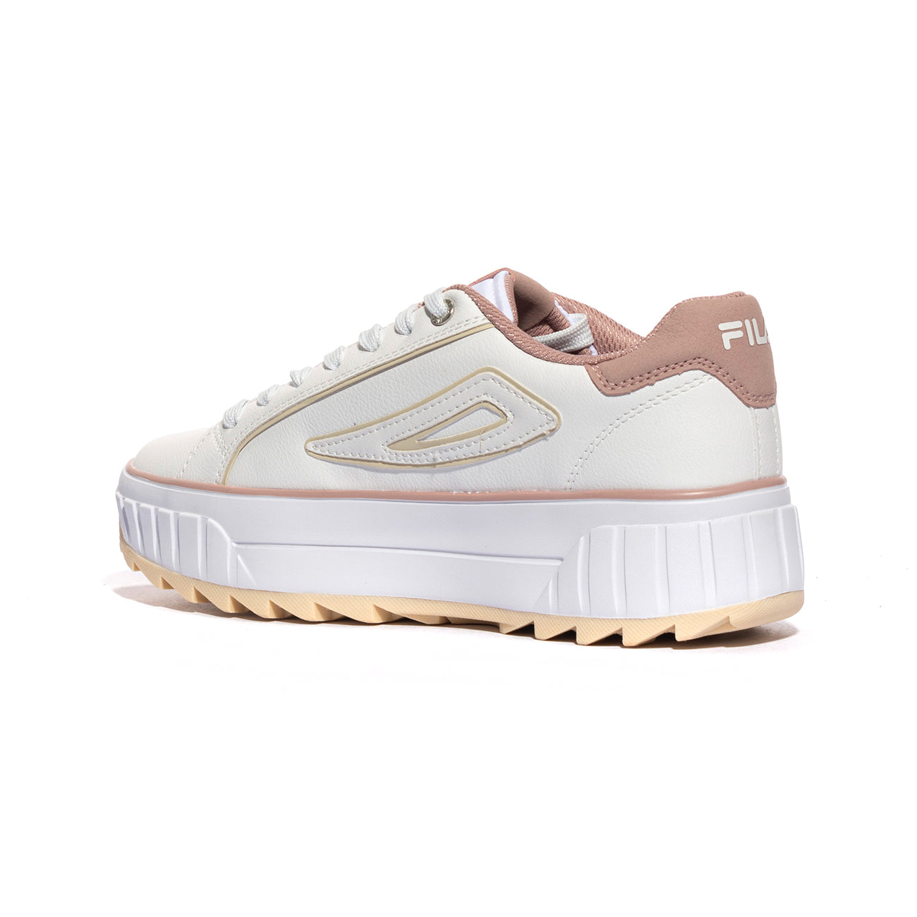FILA FFW0493 White Pale Mauve Sneakers Donna 