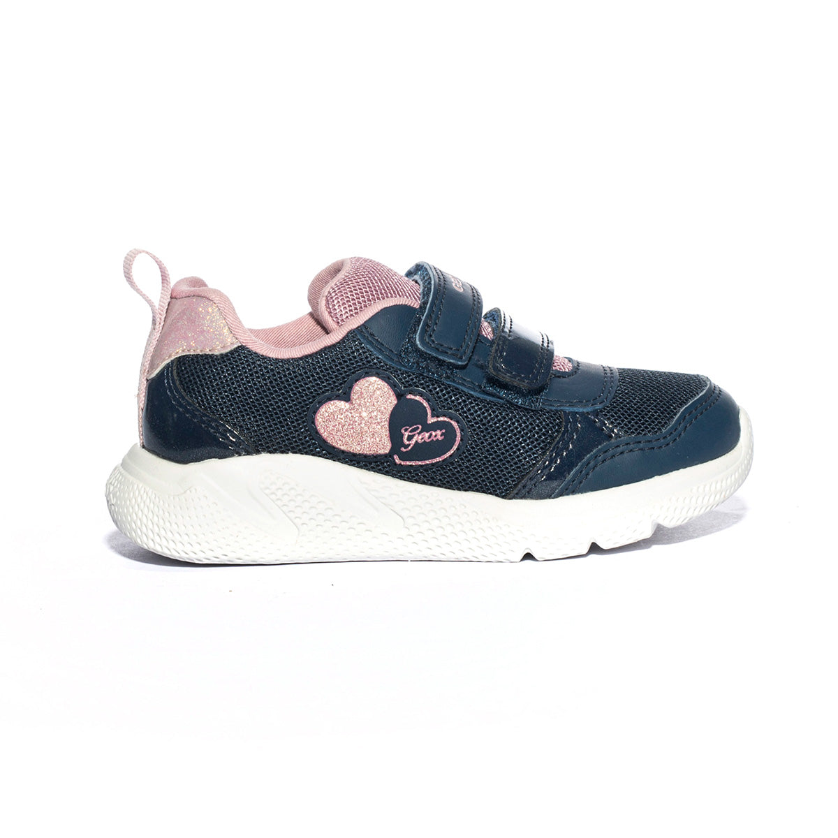 GEOX B354TC 1454 NAVY OLD ROSE  CF4A8 Sneakers Bambina 