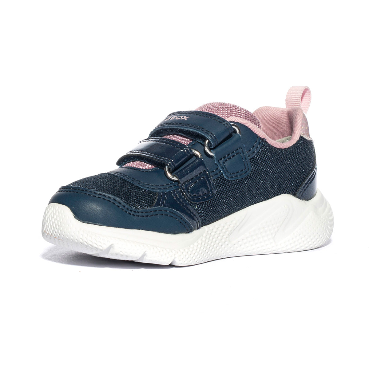 GEOX B354TC 1454 NAVY OLD ROSE  CF4A8 Sneakers Bambina 