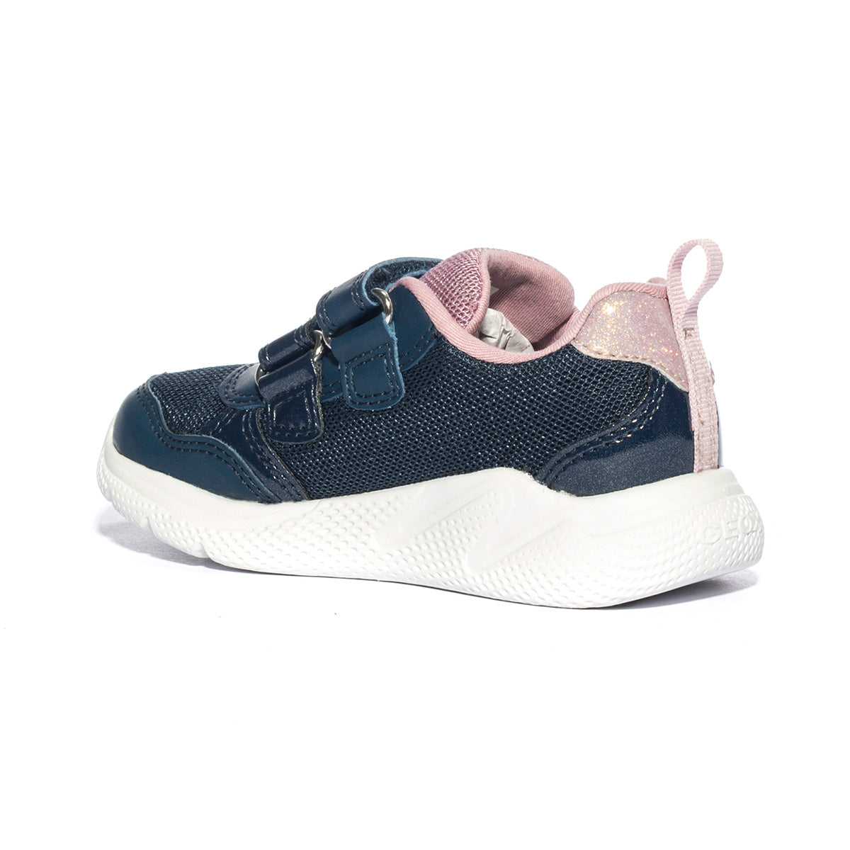 GEOX B354TC 1454 NAVY OLD ROSE  CF4A8 Sneakers Bambina 