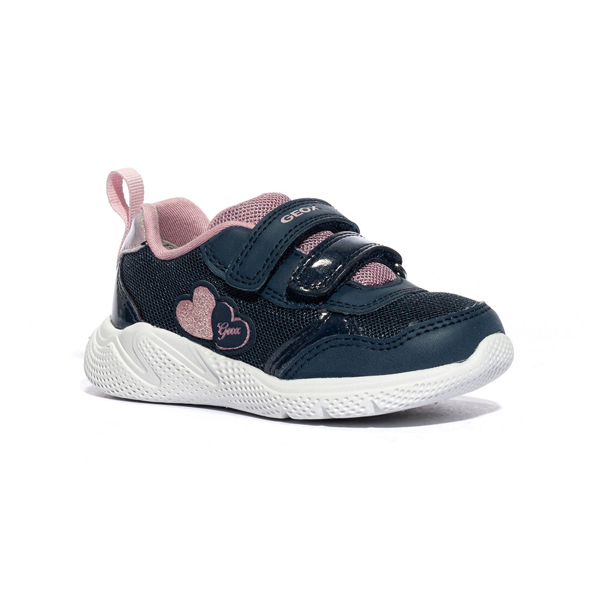 GEOX B354TC 1454 NAVY OLD ROSE  CF4A8 Sneakers Bambina 