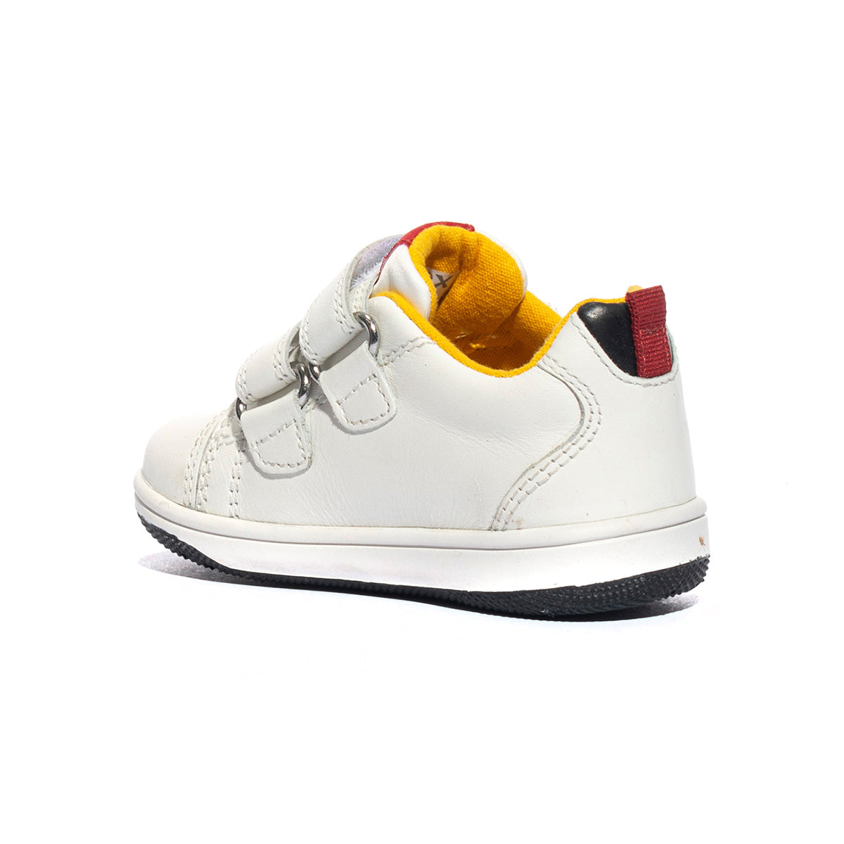 GEOX B361LA 85 WHITE BLACK C0404 Sneakers Bambino 