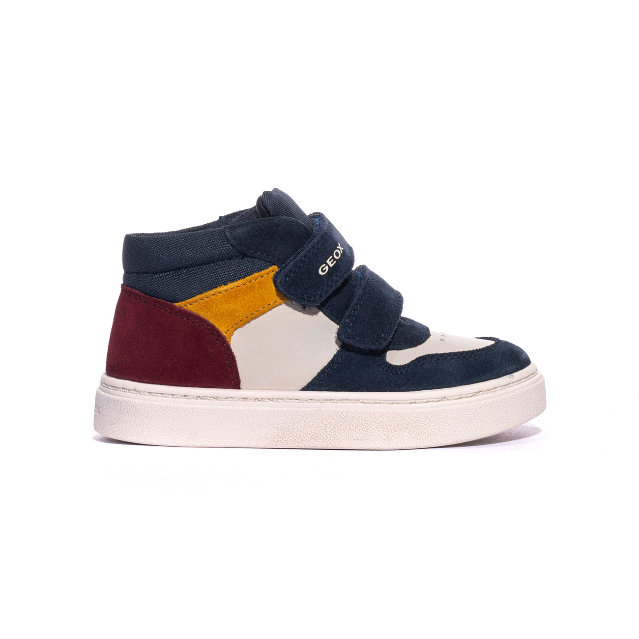 GEOX B465NA 2285 NAVY LT BEIGE       C4238 Sneakers Bambino 