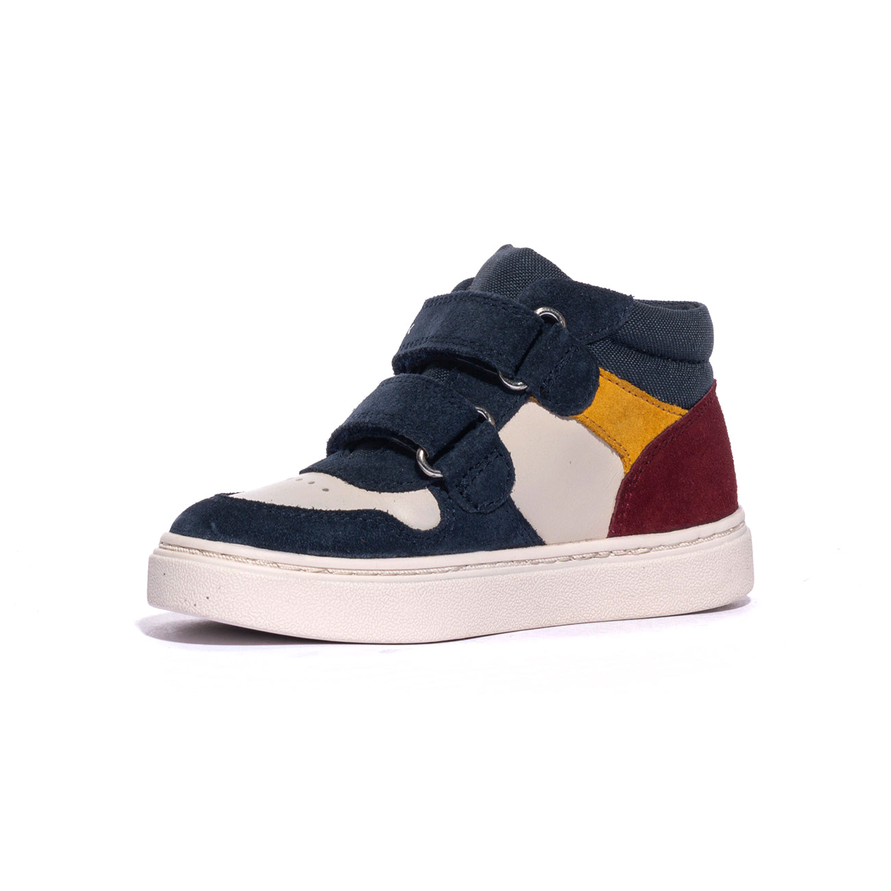 GEOX B465NA 2285 NAVY LT BEIGE       C4238 Sneakers Bambino 