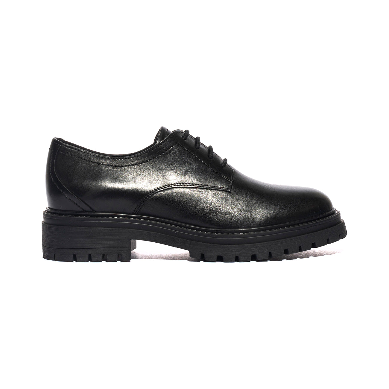 GEOX D26HRM 43 BLACK C9999 Stringate Donna 