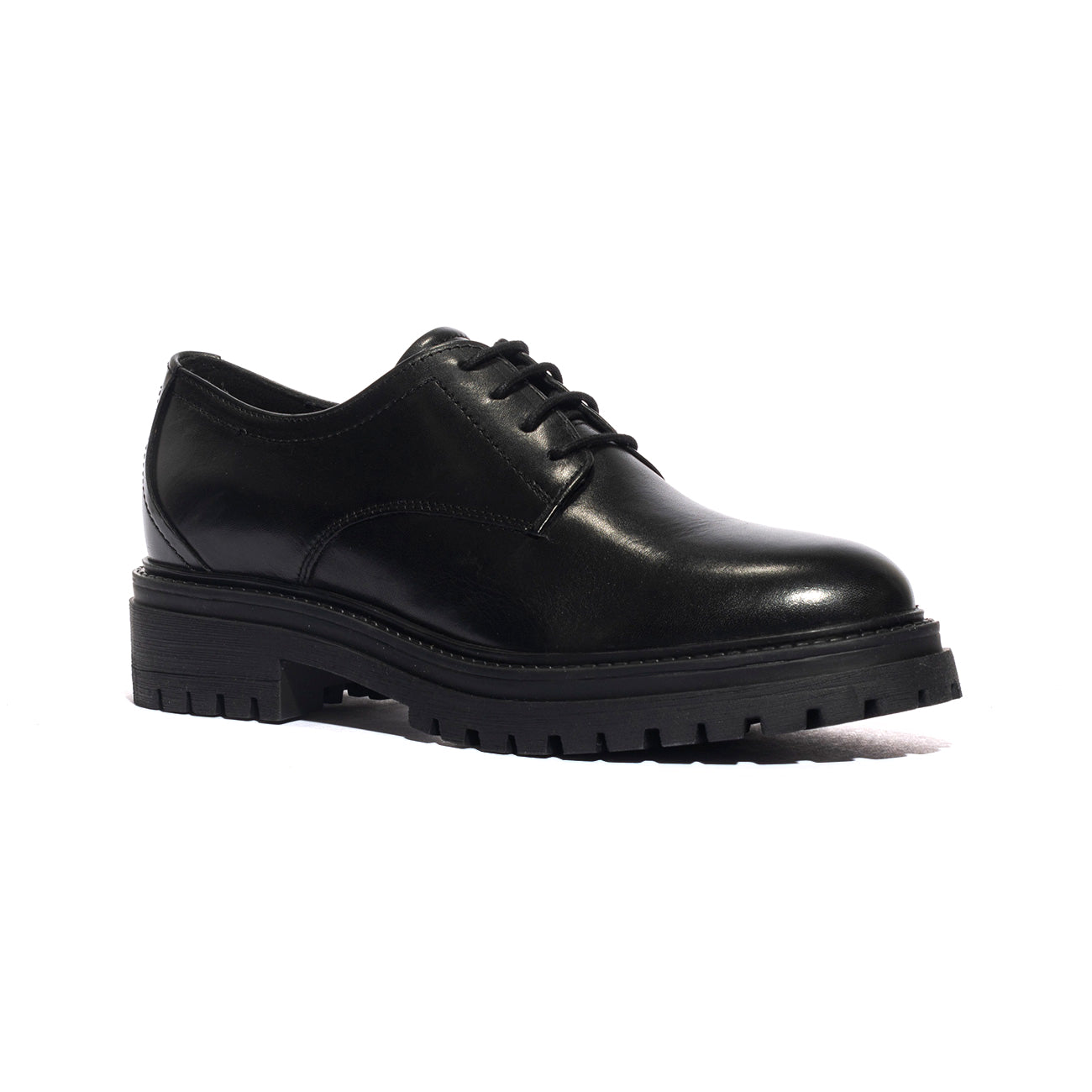 GEOX D26HRM 43 BLACK C9999 Stringate Donna 