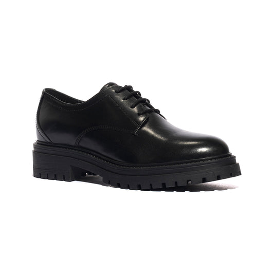 GEOX D26HRM 43 BLACK C9999 Stringate Donna 