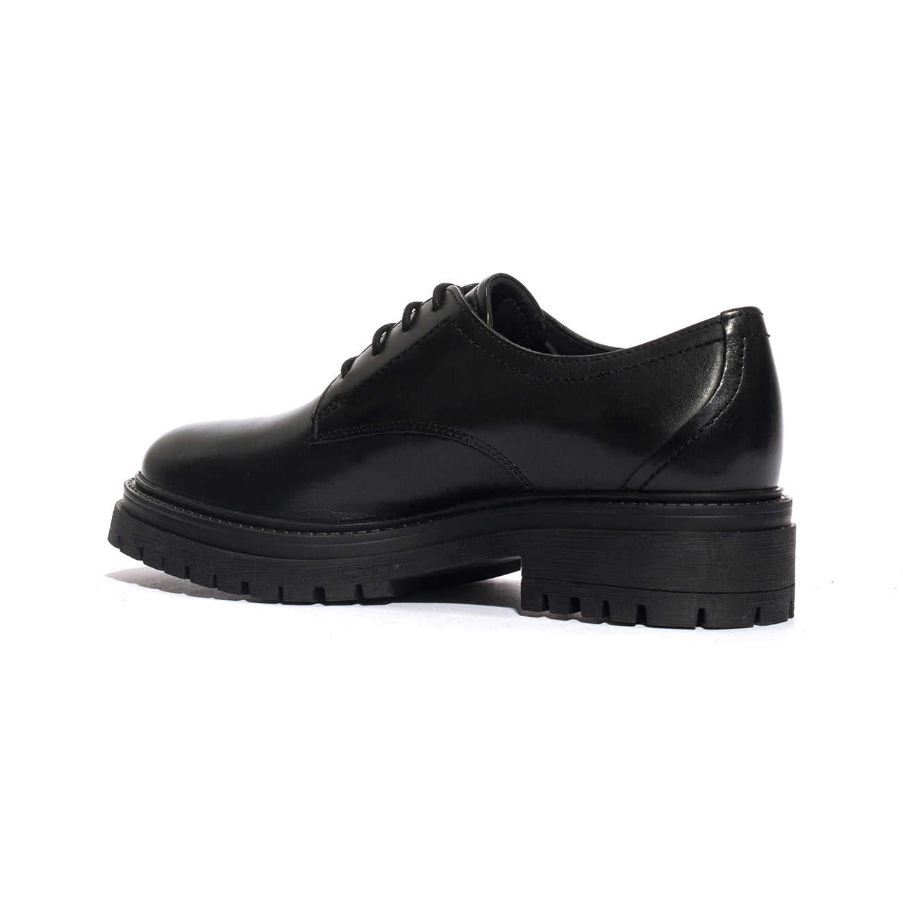 GEOX D26HRM 43 BLACK C9999 Stringate Donna 