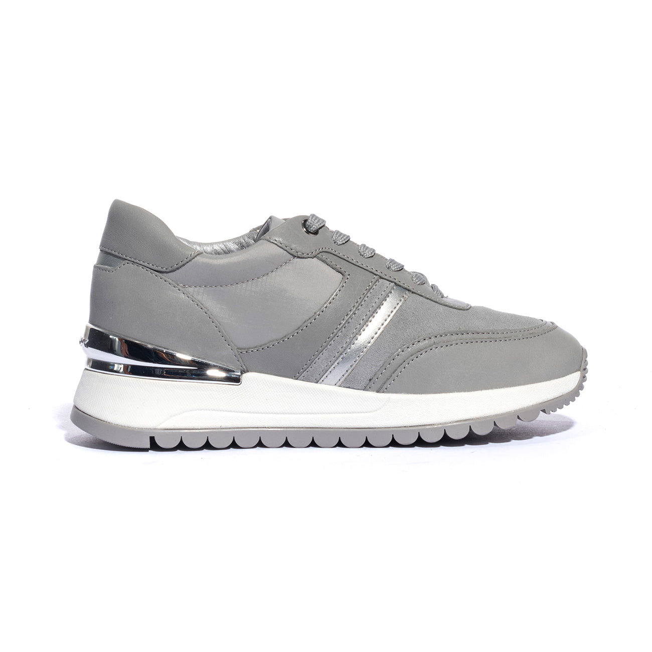 GEOX D3500A 8522 LT GREY  C1010 Sneakers Donna 