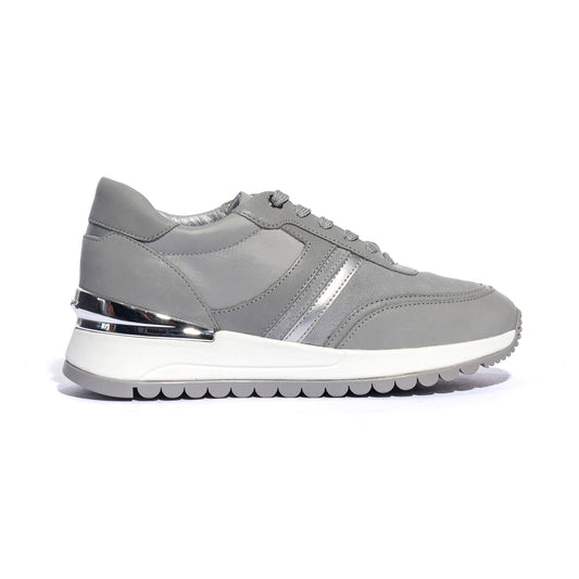 GEOX D3500A 8522 LT GREY  C1010 Sneakers Donna 