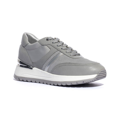 GEOX D3500A 8522 LT GREY  C1010 Sneakers Donna 