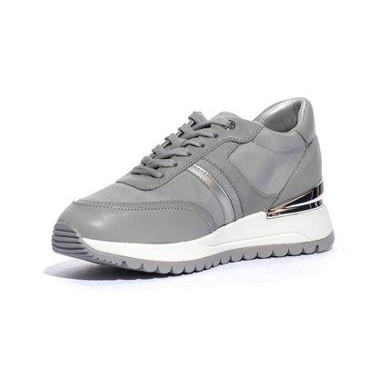 GEOX D3500A 8522 LT GREY  C1010 Sneakers Donna 