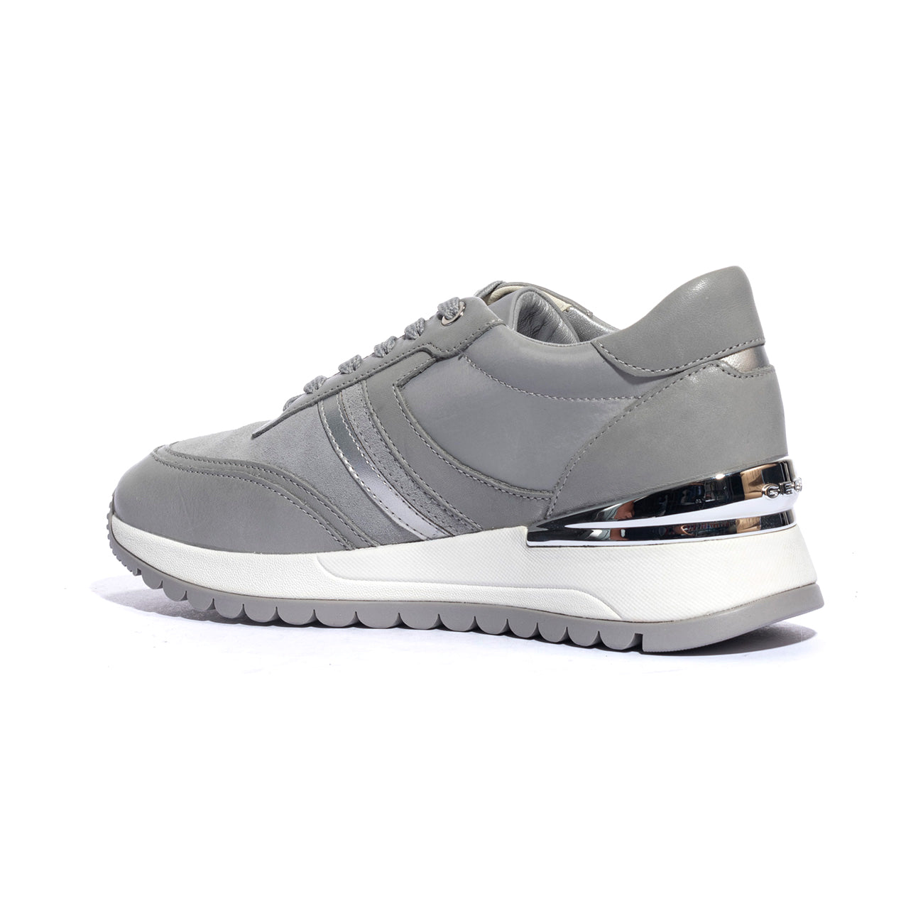 GEOX D3500A 8522 LT GREY  C1010 Sneakers Donna 