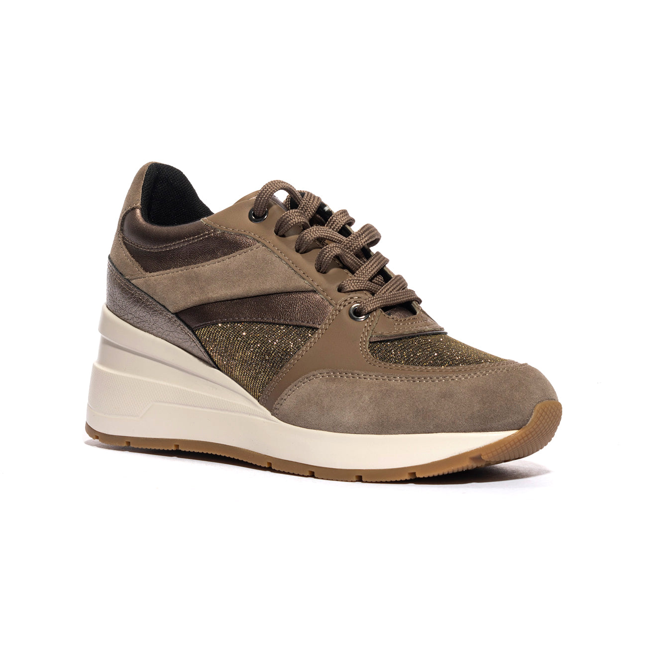 GEOX D368LA 0LY22 TAUPE  C6029 Sneakers Donna 
