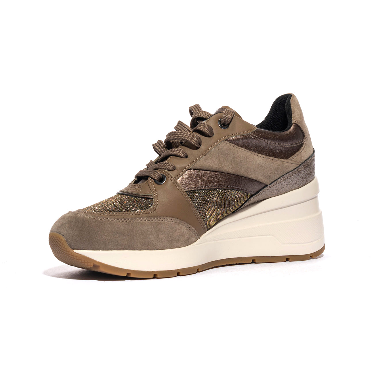 GEOX D368LA 0LY22 TAUPE  C6029 Sneakers Donna 