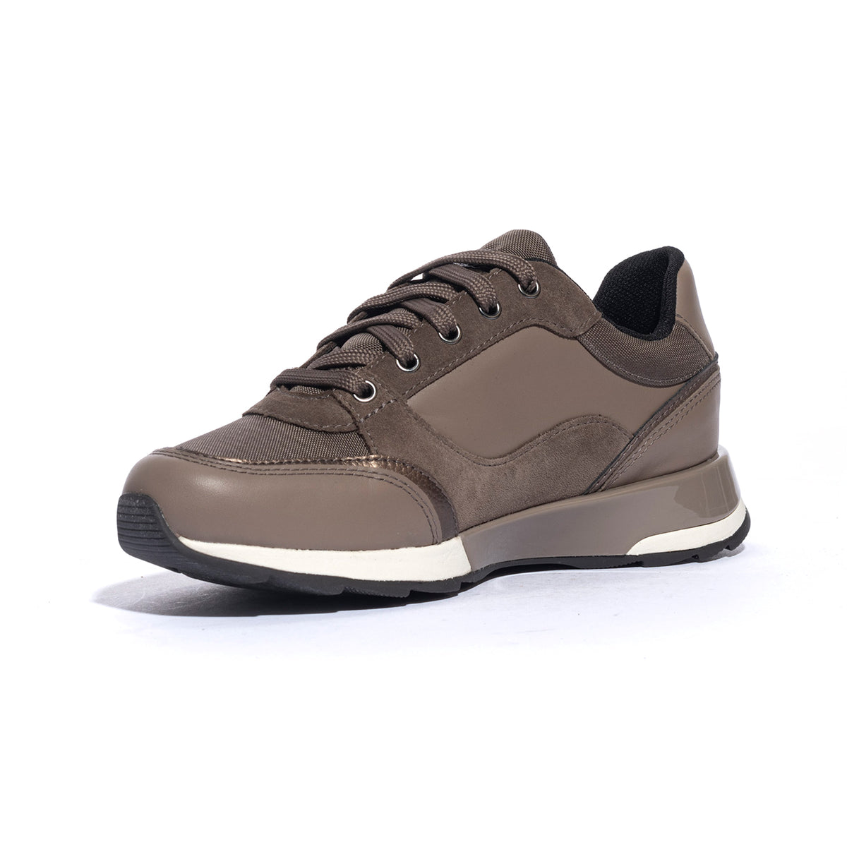 GEOX D36LYB 8522 DK TAUPE  C6692 Sneakers Donna 