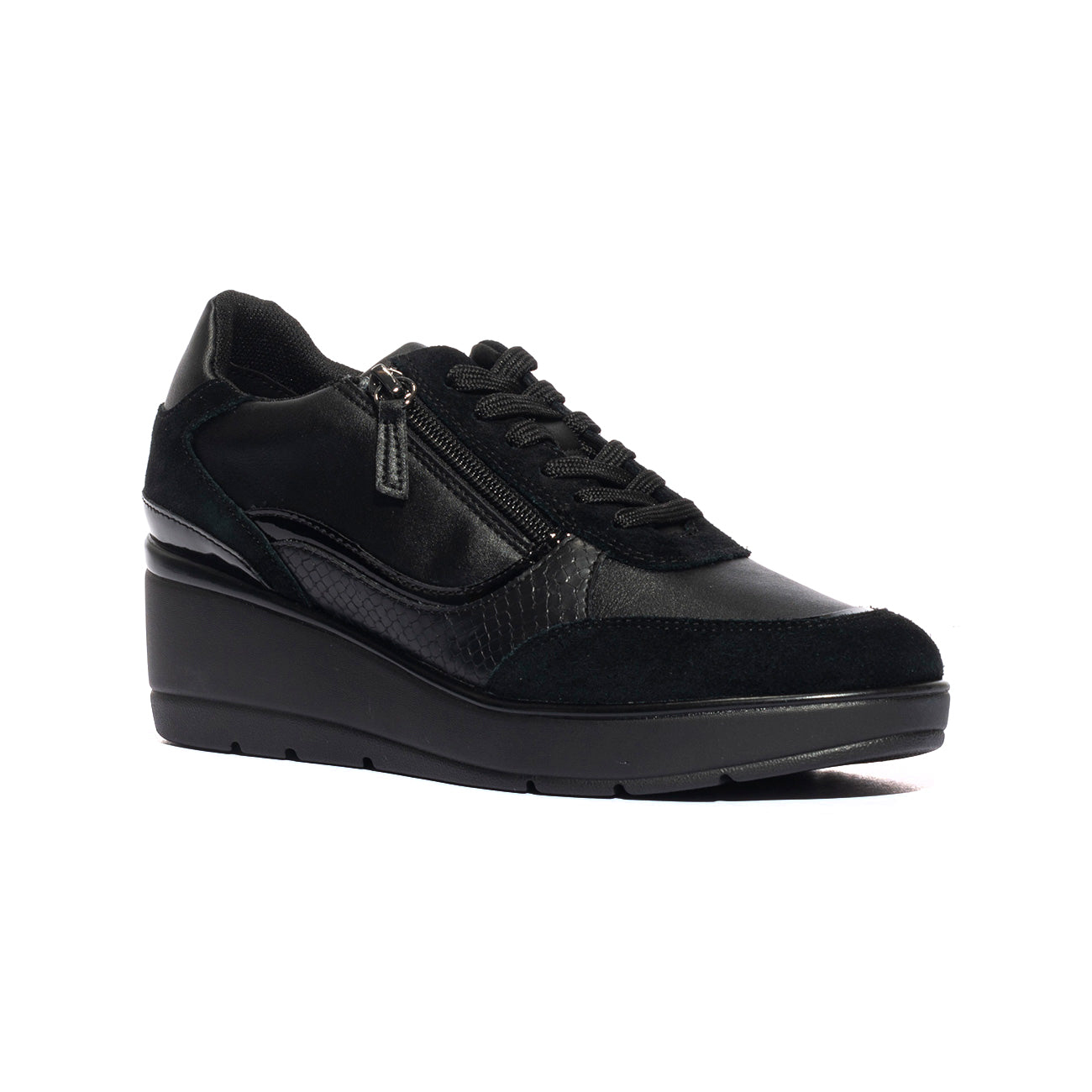 GEOX D46RAA 5422 BLACK C9999 Sneakers Donna 