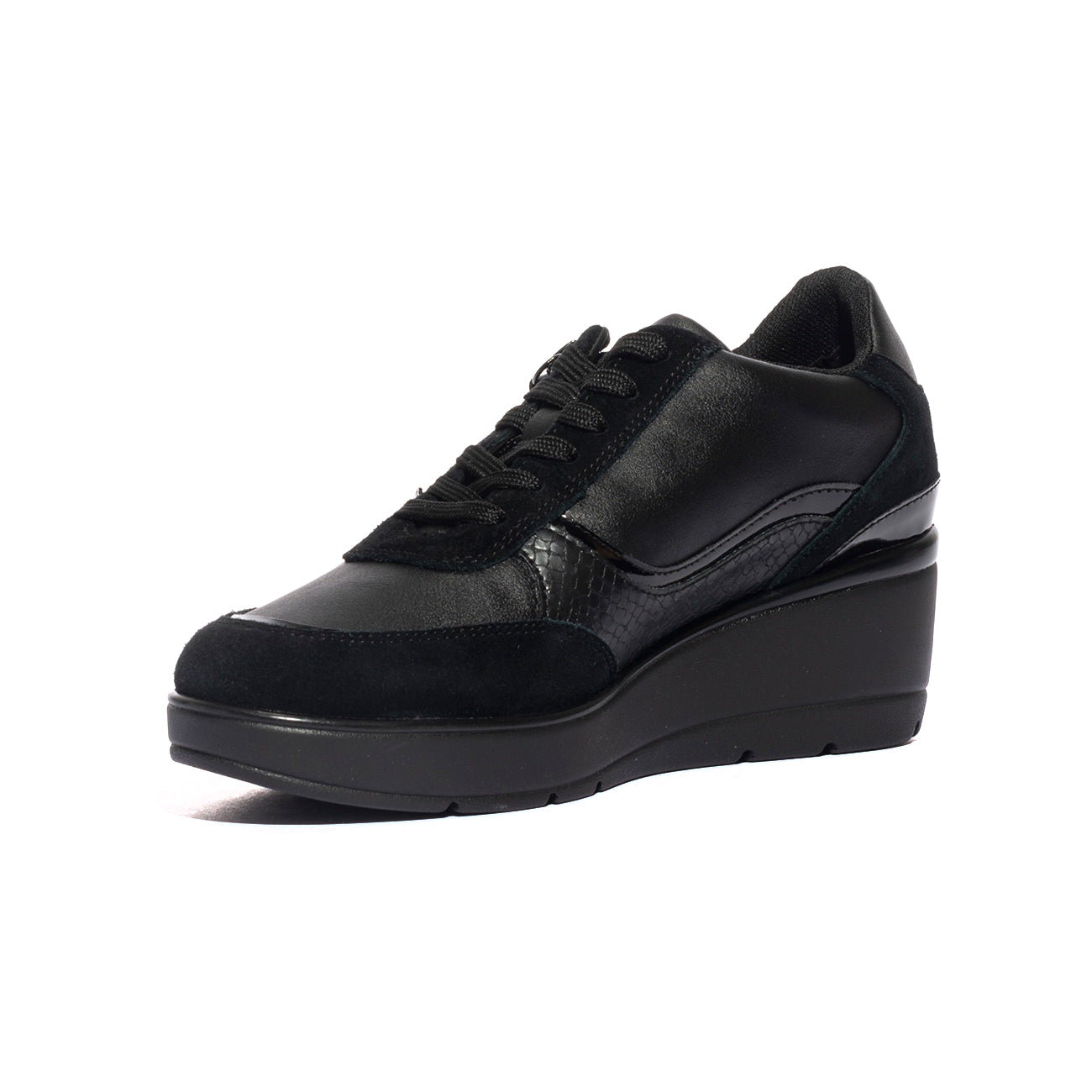 GEOX D46RAA 5422 BLACK C9999 Sneakers Donna 