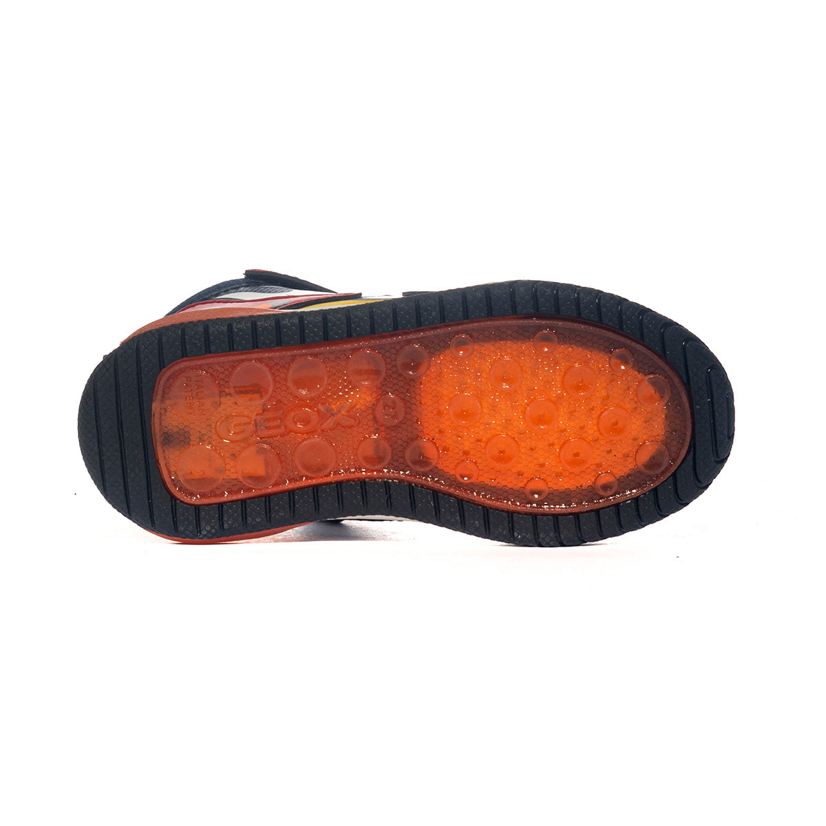 GEOX J369CB 0BU11 NAVY ORANGE  C0659 Sneakers Bambino 