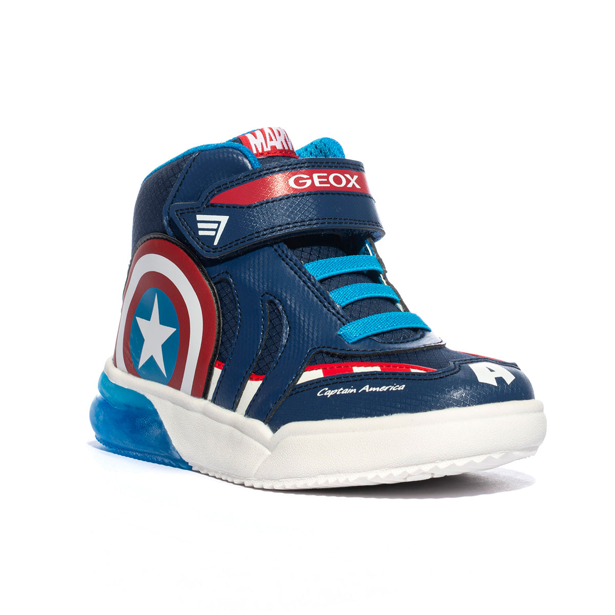 GEOX J369YC 0FU50NAVY RED C0735