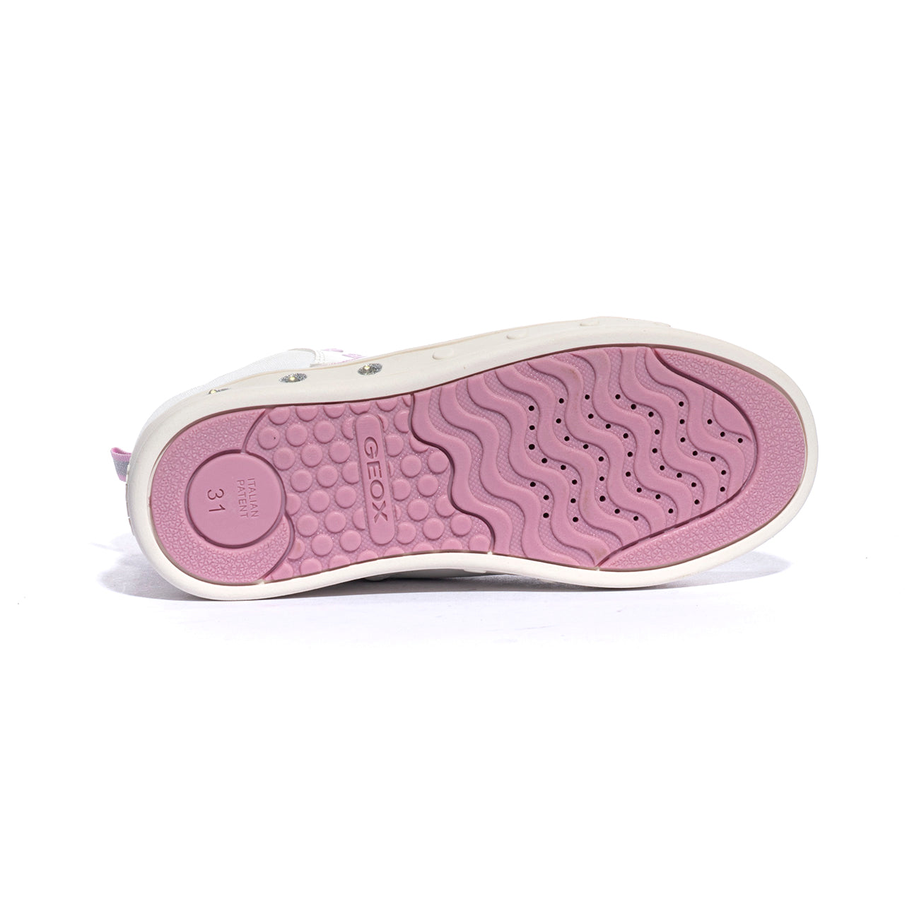 GEOX J468WA 0NFBH WHITE MULTICOLOR    C0653 Sneakers Bambina 