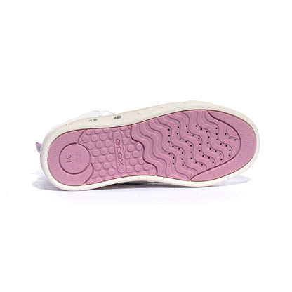 GEOX J468WA 0NFBH WHITE MULTICOLOR    C0653 Sneakers Bambina 