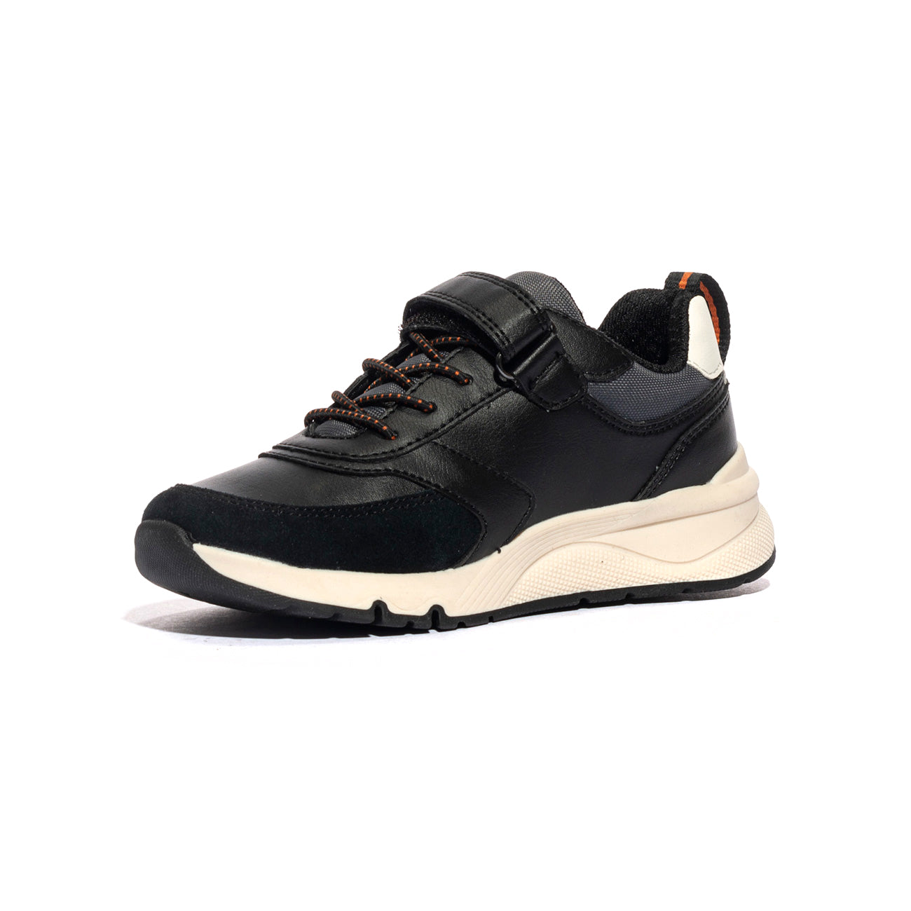 GEOX J46H0D 054FU BLACK DK GREY C0005 Sneakers Bambino 