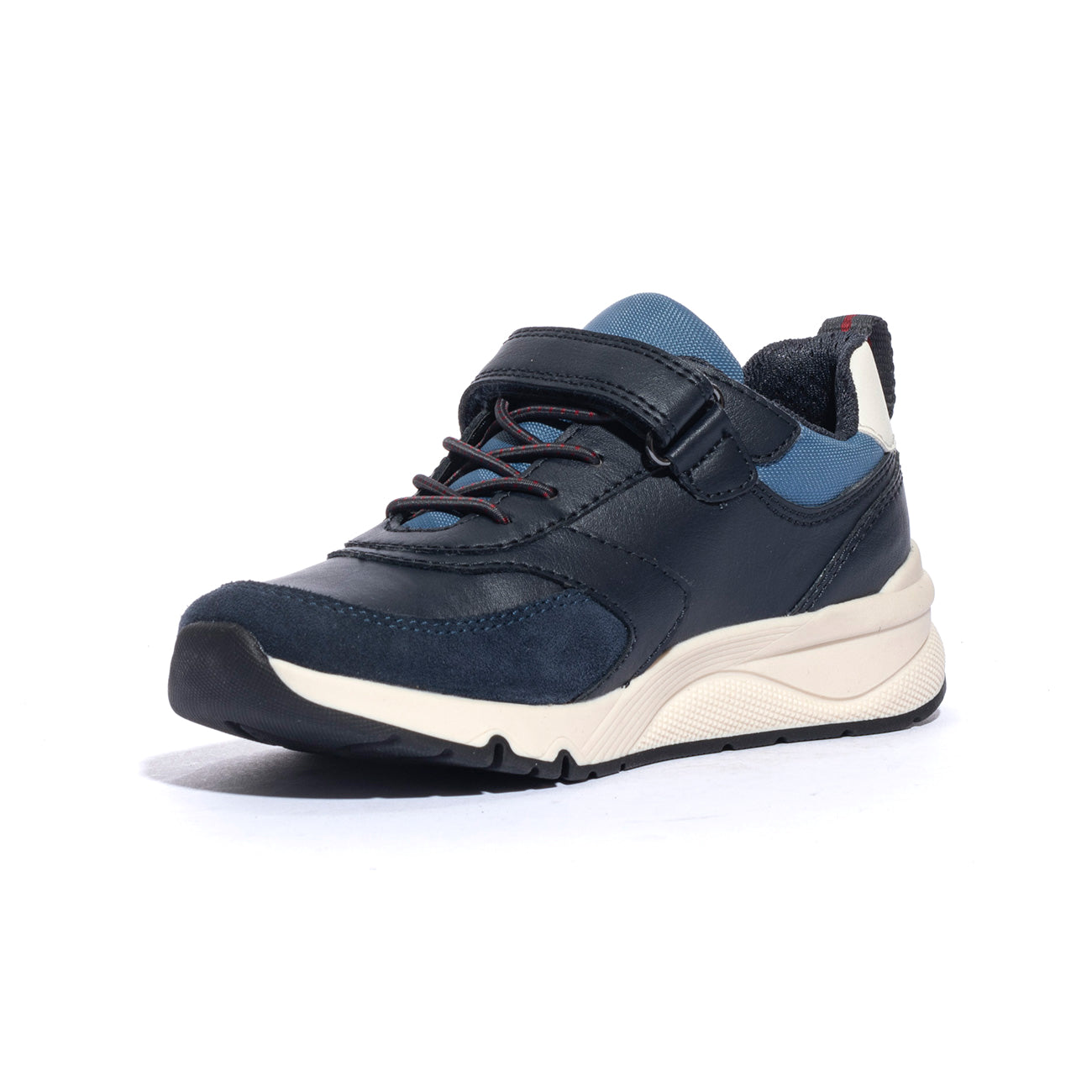 GEOX J46H0D 054FU NAVY DK RED   C4244 Sneakers Bambino 