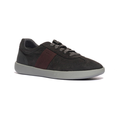GEOX U3570A 022PT GRAPHITE WINE C1EA7 Sneakers Uomo 