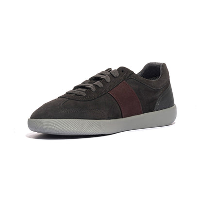 GEOX U3570A 022PT GRAPHITE WINE C1EA7 Sneakers Uomo 