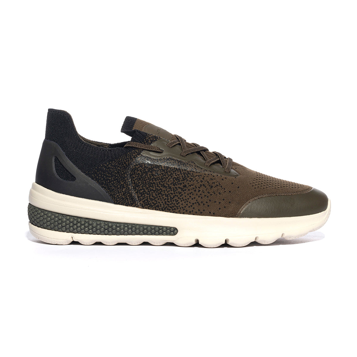 GEOX U35BAA 0001M MILITARY BLACK      C0498 Sneakers Uomo 
