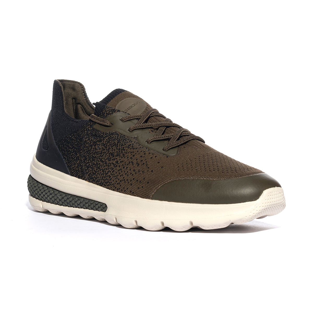 GEOX U35BAA 0001M MILITARY BLACK      C0498 Sneakers Uomo 